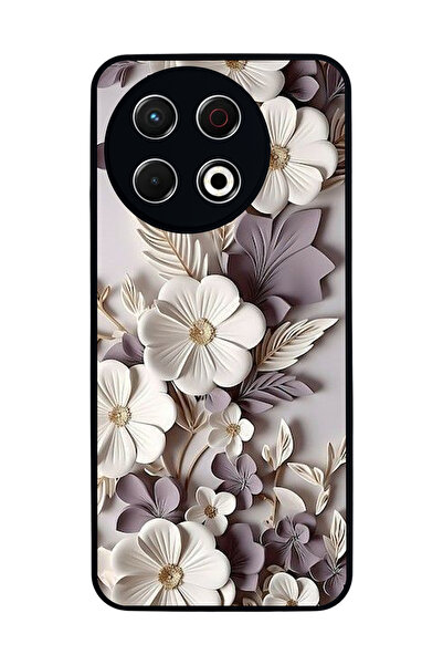 TECNO Spark 30 Pro Compatible Printed, Matte Black, Soft Silicone, Protective...