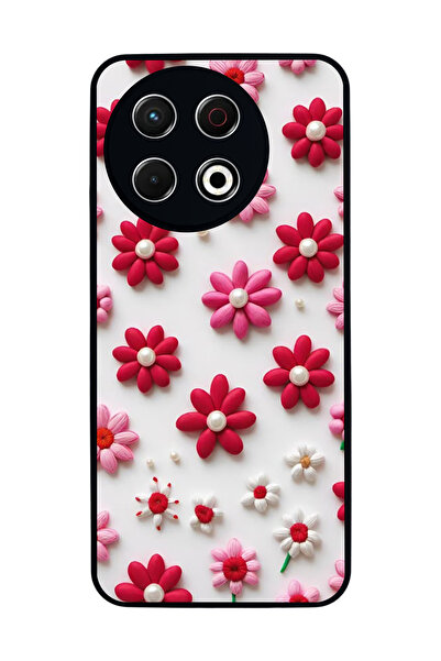 TECNO Spark 30 Pro Compatible Printed, Matte Black, Soft Silicone, Protective...