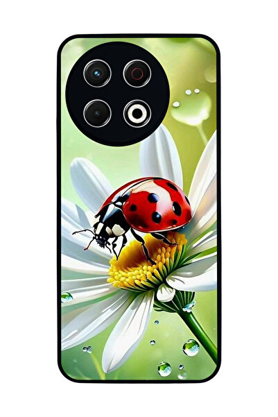 TECNO Spark 30 Pro Compatible Printed, Matte Black, Soft Silicone, Protective...