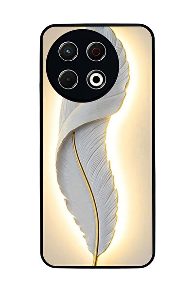 TECNO Spark 30 Pro Compatible Printed, Matte Black, Soft Silicone, Protective...