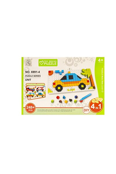 PlayFun Puzzle 4 în 1, Kathay-Haster, 248 de elemente