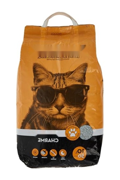 markentegra Kadife Çiçeği ve Amber Kokulu İri Tane Kedi Kumu 10 LT