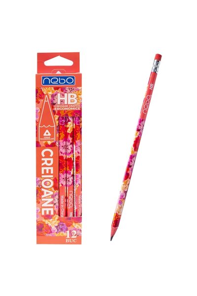 PlayFun Creioane Grafit 12 Bucăți