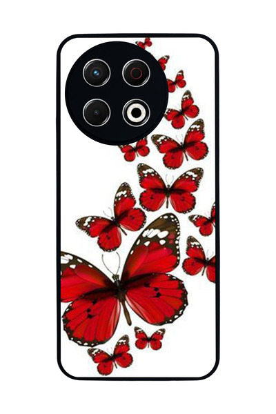 TECNO Spark 30 Pro Compatible Printed, Matte Black, Soft Silicone, Protective...