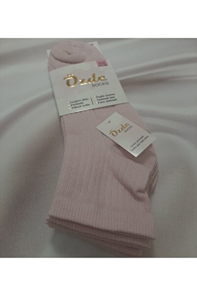 Shine Elagance Solid Color Striped 80% Cotton Extra Soft 3-Pack Women's Booti...