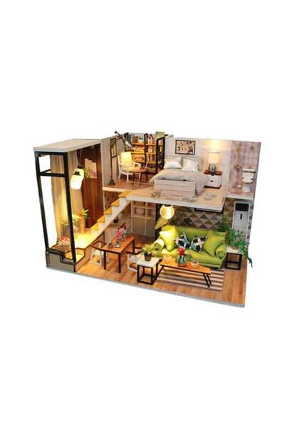 PlayFun Casuta De Asamblat in miniatura, Joc interactiv, educational