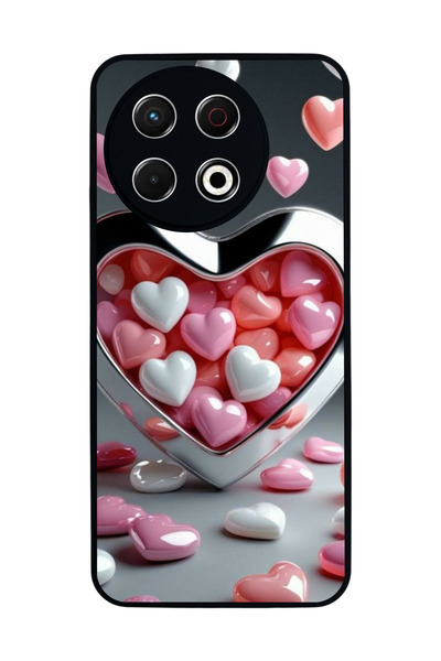 TECNO Spark 30 Pro Compatible Printed, Matte Black, Soft Silicone, Protective...