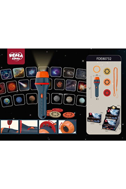 PlayFun Lanternă Proiector 12 Bucăți