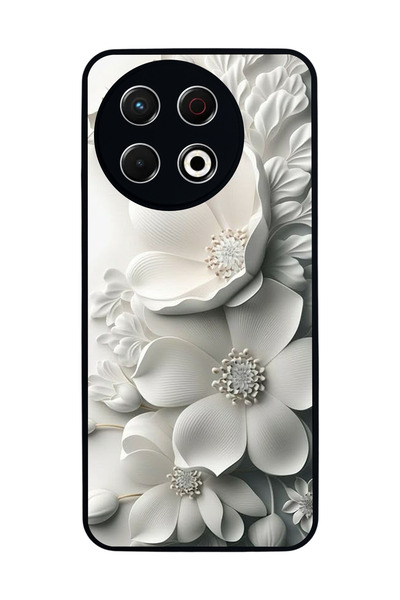 TECNO Spark 30 Pro Compatible Printed, Matte Black, Soft Silicone, Protective...