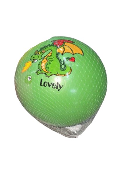 PlayFun Minge de cauciuc pentru copii, model Dino, din PVC, marimea 9, verde ...