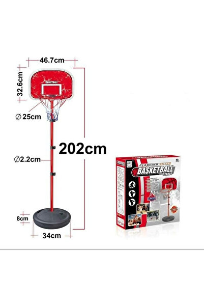 PlayFun Copii Baschet Interior cu stand Flashing Enter Basketball cu bază