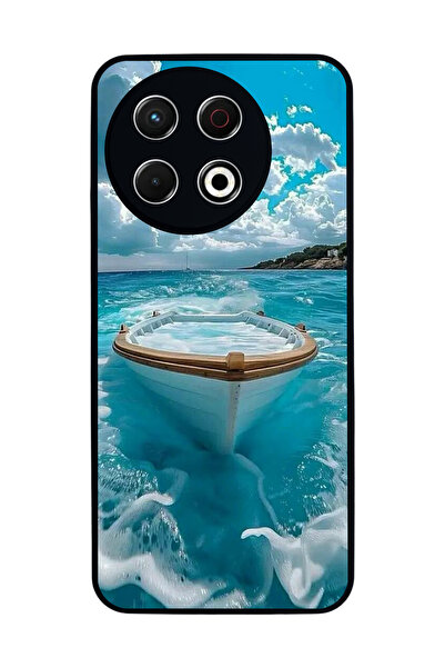 TECNO Spark 30 Pro Compatible Printed, Matte Black, Soft Silicone, Protective...