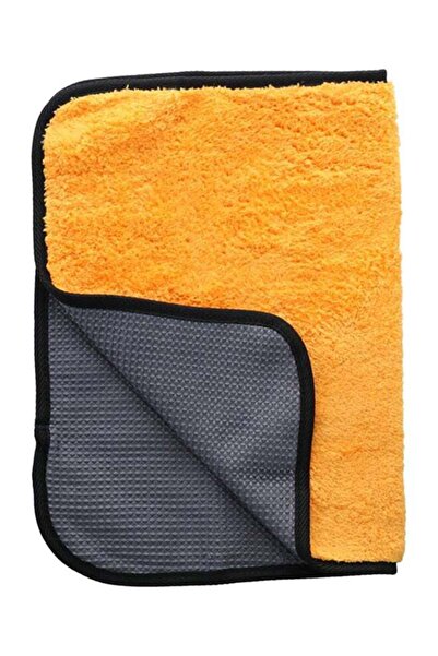 Generic 2-in-1 Dry and Detailing Microfiber Cloth Orange 35 x 50 cm