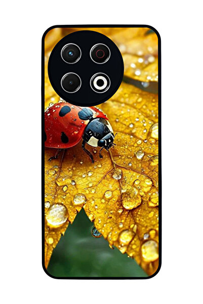 TECNO Spark 30 Pro Compatible Printed, Matte Black, Soft Silicone, Protective...