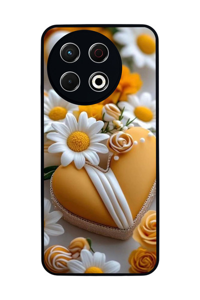 TECNO Spark 30 Pro Compatible Printed, Matte Black, Soft Silicone, Protective...