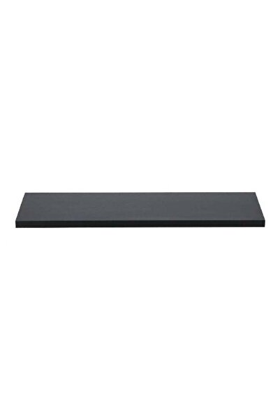micasa Elegant and Modern Design Rectangular Wooden Shelf 120 x 20cm Black
