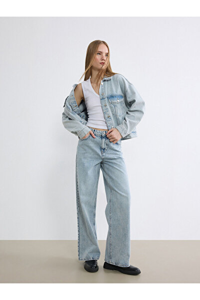 LC Waikiki Ozmarka New Season Wideleg Women's Jean Pants