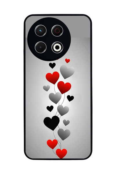 TECNO Spark 30 Pro Compatible Printed, Matte Black, Soft Silicone, Protective...