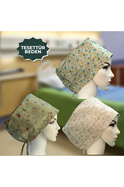 YİĞİTBAŞI 3 BİR ARADA Yeşil-Bej-Yeşil Doktor Hemşire Aşçı Cerrahi Bone Anne B...