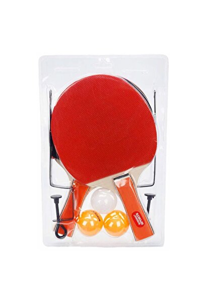 PlayFun Set Tenis de masa cu 2 palete, mingi si fileu