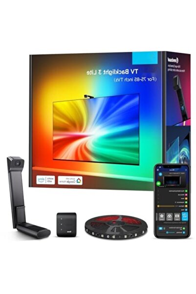 markentegra TV Arkası LED Şerit Aydınlatma - Renk Senkronizasyonu, 75-85 inç ...