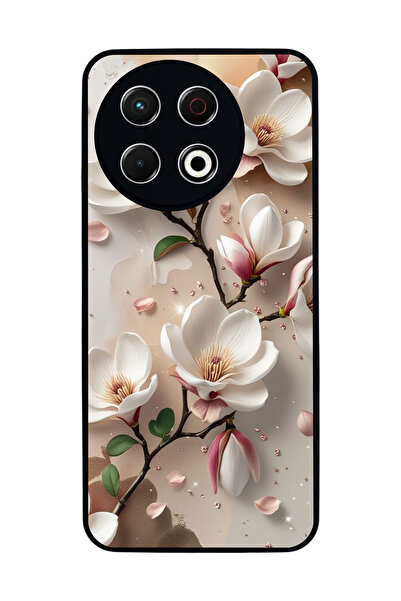 TECNO Spark 30 Pro Compatible Printed, Matte Black, Soft Silicone, Protective...