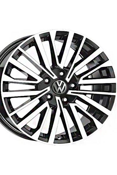kormetal 18 inç 5x120 Tranporter Caravelle Uyumlu Gun Metal Elmas Kesim Jant ...