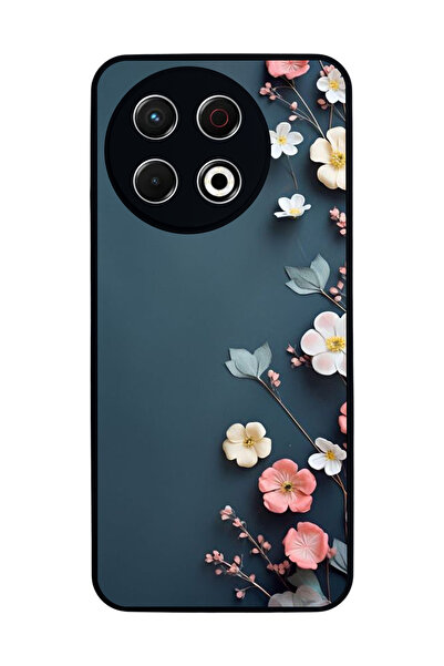 TECNO Spark 30 Pro Compatible Printed, Matte Black, Soft Silicone, Protective...