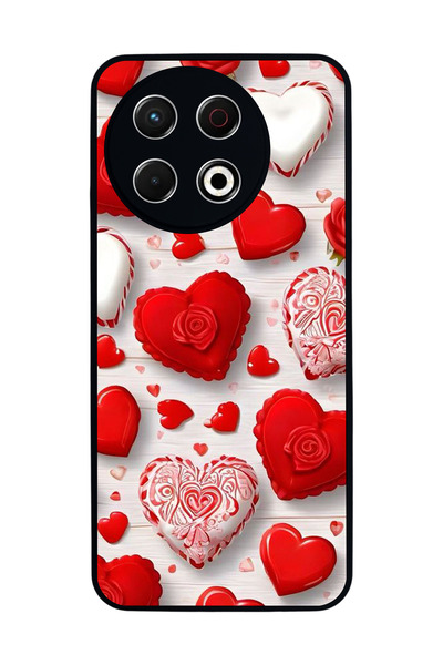 TECNO Spark 30 Pro Compatible Printed, Matte Black, Soft Silicone, Protective...