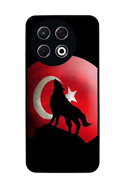 TECNO Spark 30 Pro Compatible Printed, Matte Black, Soft Silicone, Protective...