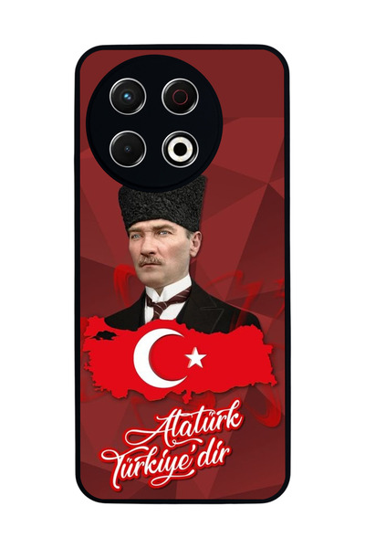 TECNO Spark 30 Pro Compatible Printed, Matte Black, Soft Silicone, Protective...