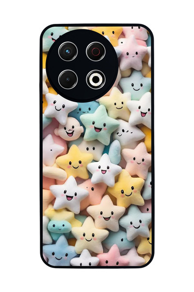 TECNO Spark 30 Pro Compatible Printed, Matte Black, Soft Silicone, Protective...