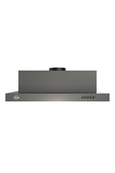 VICOA -Vuh 6001-G-60 Cm. Gri Dolap Altı Davlumbaz - 500 m³/saat Yüksek Emiş Gücü