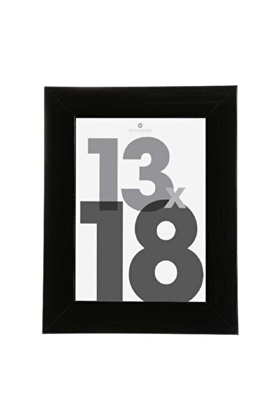 Atmosphera إطار صور مستطيل الشكل من ليز، أسود، 13 × 18 سم