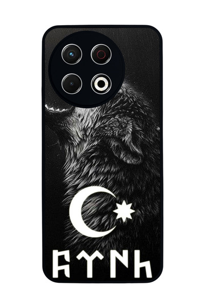 TECNO Spark 30 Pro Compatible Printed, Matte Black, Soft Silicone, Protective...