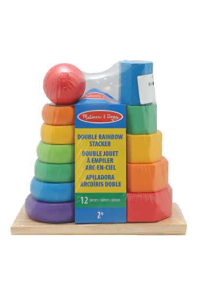 PlayFun Piramida din lemn pentru copii