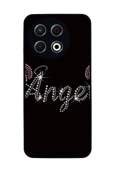 TECNO Spark 30 Pro Compatible Printed, Matte Black, Soft Silicone, Protective...