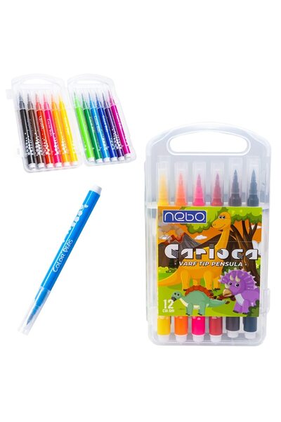 PlayFun Carioci Pensulă 12 Culori