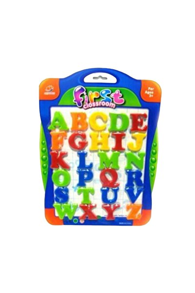 PlayFun Set 26 litere mari magnetice, din plastic