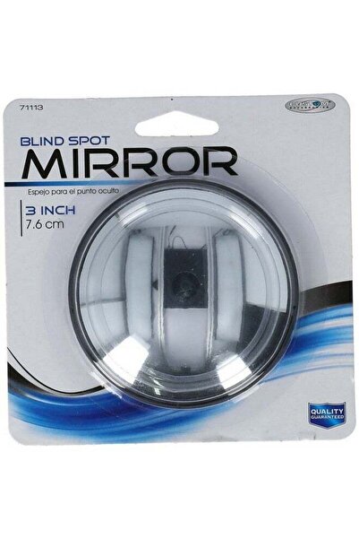 Custom Accessories مرآة النقطة العمياء فضية 3 بوصة