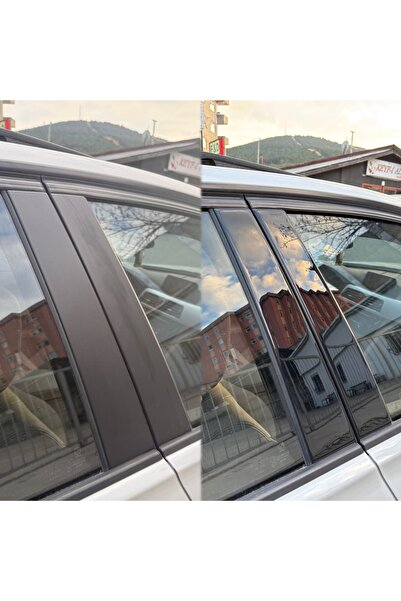 FD Damla Etiket Bmw F30 320 2011 - 2017 Kapı Direği PianoBlack Parlak Siyah K...