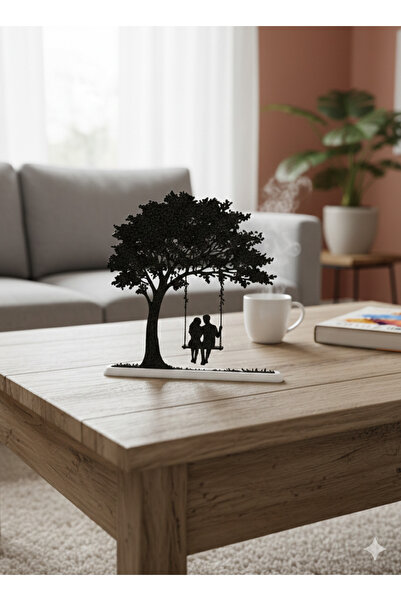 3dvan "Zamanın Durduğu An" Konulu Dekoratif İnce Ağaç Figürü