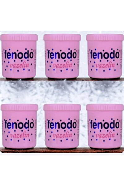 Fenodo Gül Kokulu Pembe Vazelin - 150 ml x 6 Adet