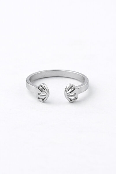 Sortie Aksesuar خاتم من الفولاذ المقاوم للصدأ قابل للتعديل على شكل جناح ملاك ...