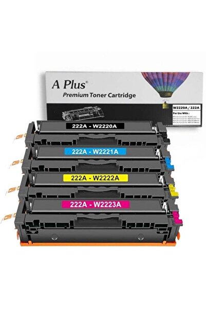 APLUS 222A (W2220A) Full Set Compatible Toner Cartridge Set for HP Color Lase...
