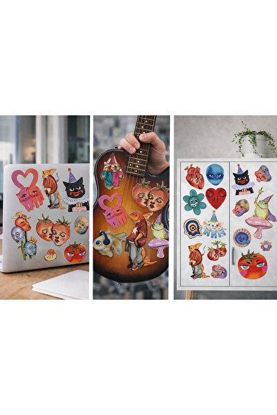 Limitless Design ملصق لابتوب بتصميم فني حديث وجمالي غريب