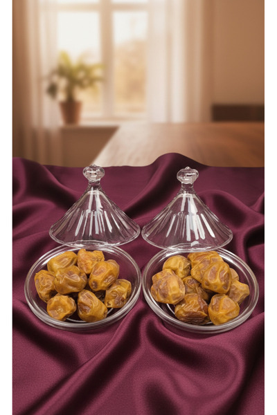 AR HOME 4 Pcs Glass Date Bowl set