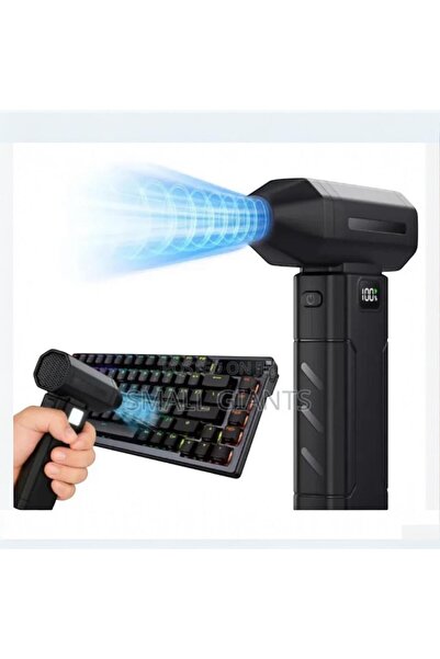 OEM Rechargeable portable blower with display and LED lighting, 6 power levels