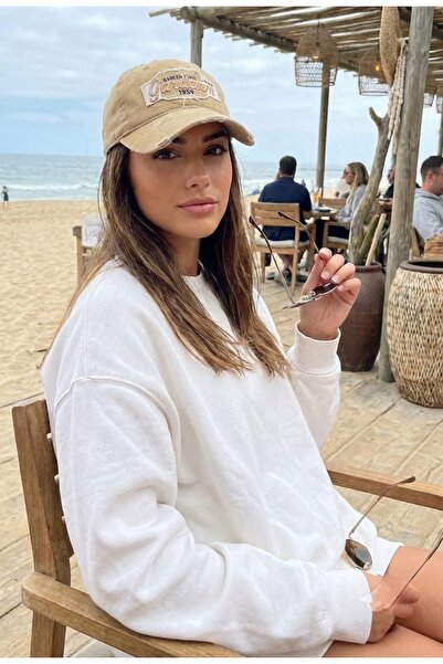 LAGRANZE قبعة دينيم هيريتيج - قبعة فاخرة ذات ملمس عتيق للجنسين