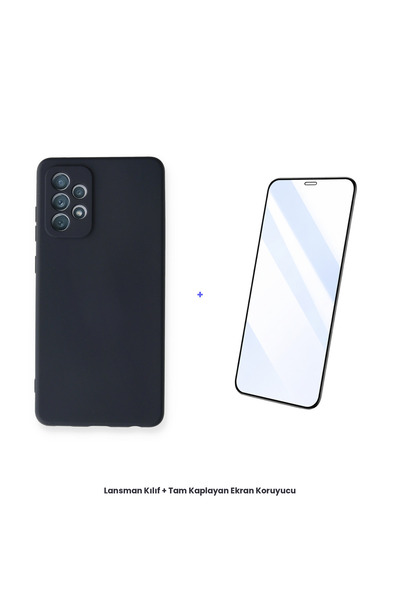 cepmoda حافظة سامسونج جالاكسي A72 + مجموعة واقي شاشة مضاد للكهرباء الساكنة - ...